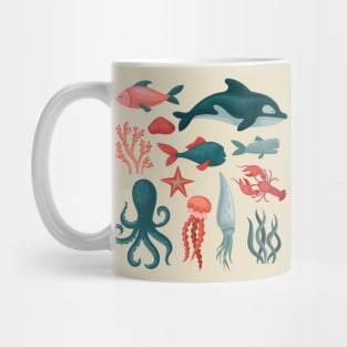 Sea Animals Collection Mug